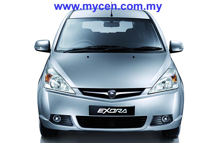 New Proton Exora MPV Front View