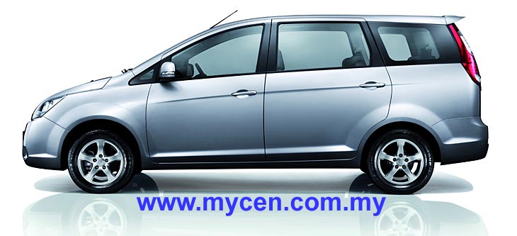 New Proton Exora MPV Side View