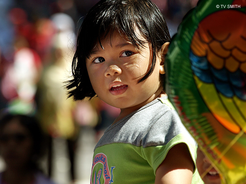 Children At The Merdeka Parade