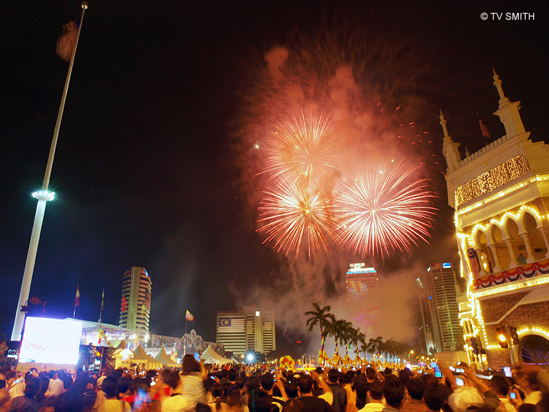 Merdeka Countdown Fireworks